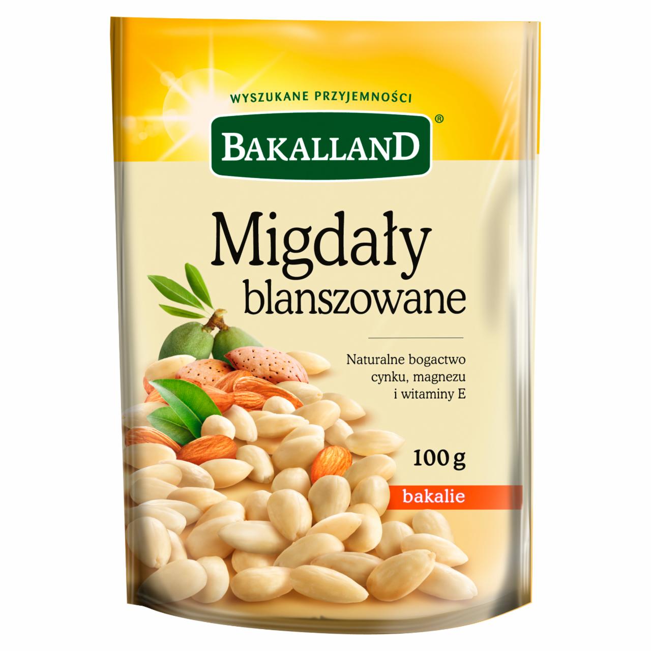 Zdjęcia - Bakalland Migdały blanszowane 100 g