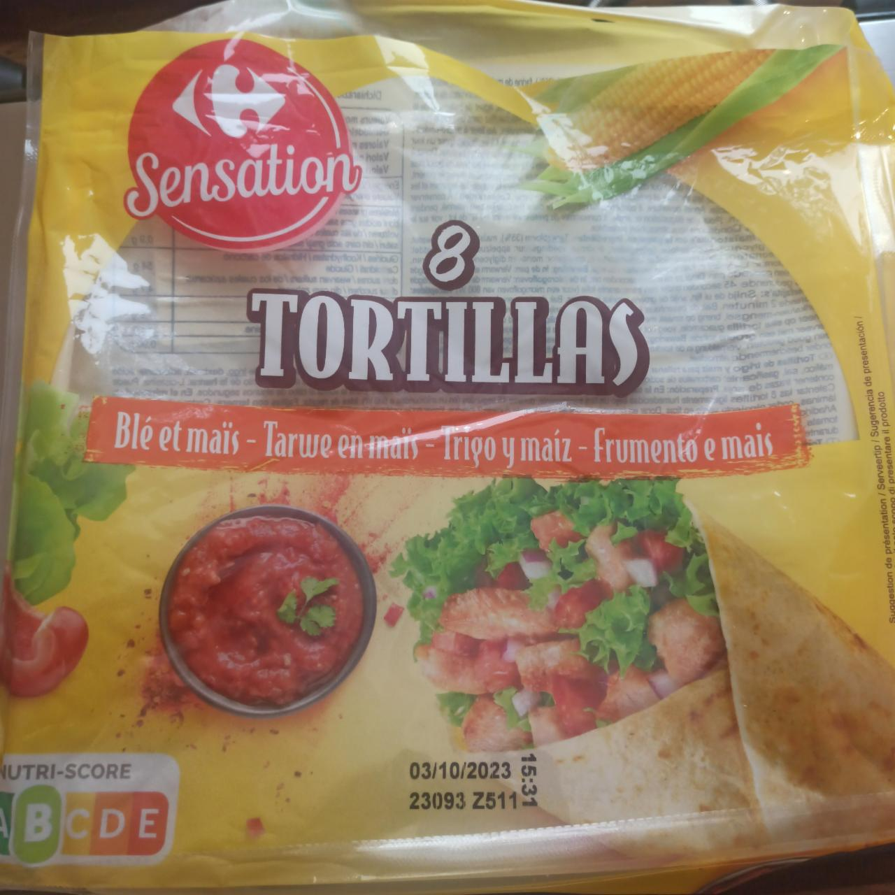 Zdjęcia - 8 Tortillas Carrefour Sensation