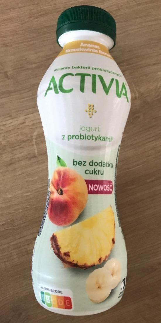 Zdjęcia - Activia Jogurt ananas brzoskwinia banan 270 g