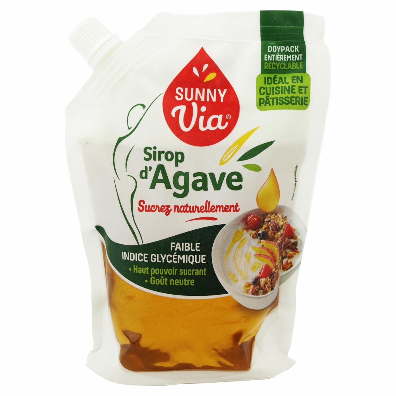 Zdjęcia - Sunny Via Syrop z agawy 450 g