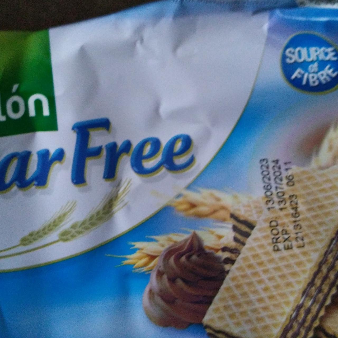 Zdjęcia - Sugar Free Chocolate flavour Wafer Gullón