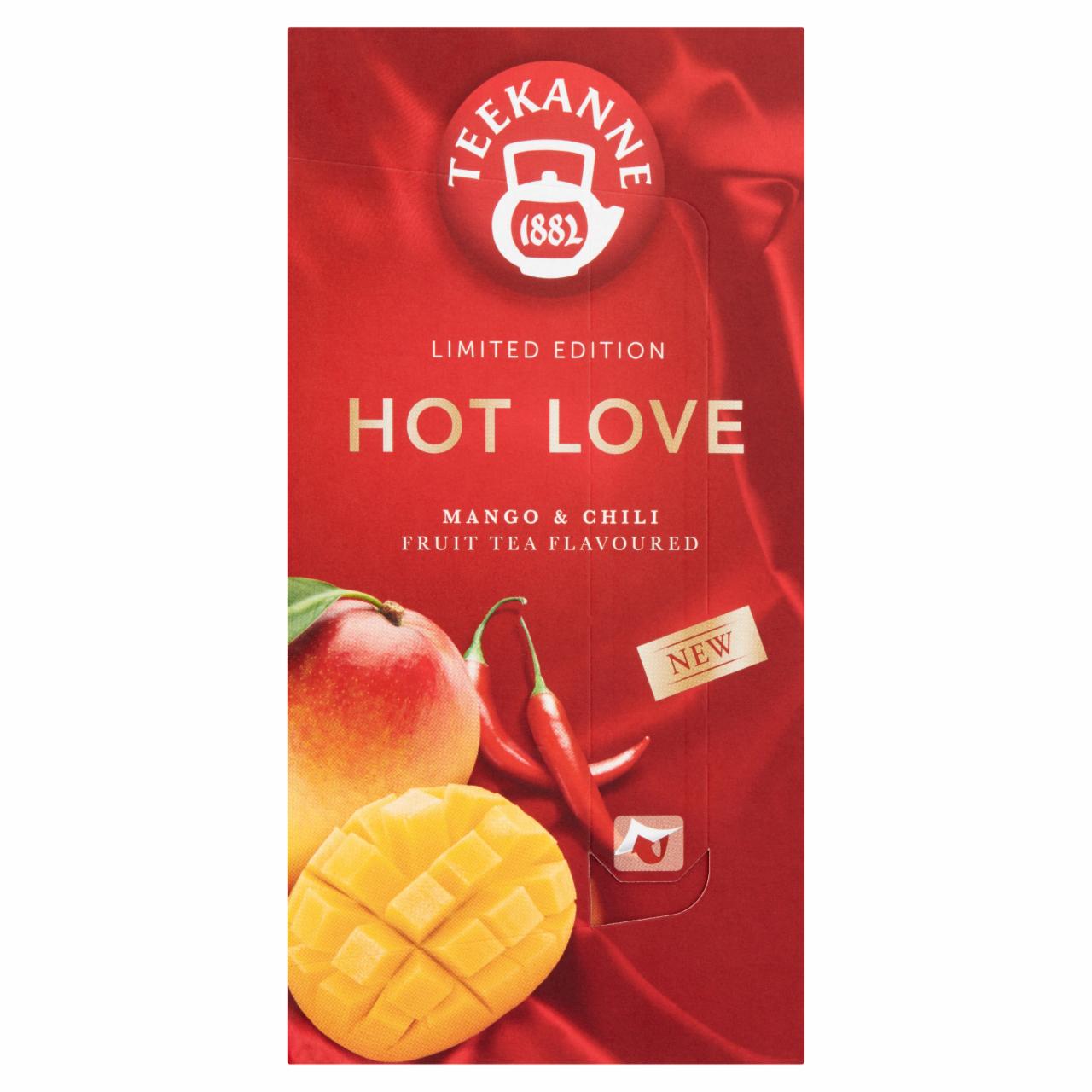 Zdjęcia - Teekanne Hot Love Aromatyzowana mieszanka herbatek owocowych 40 g (20 x 2 g)