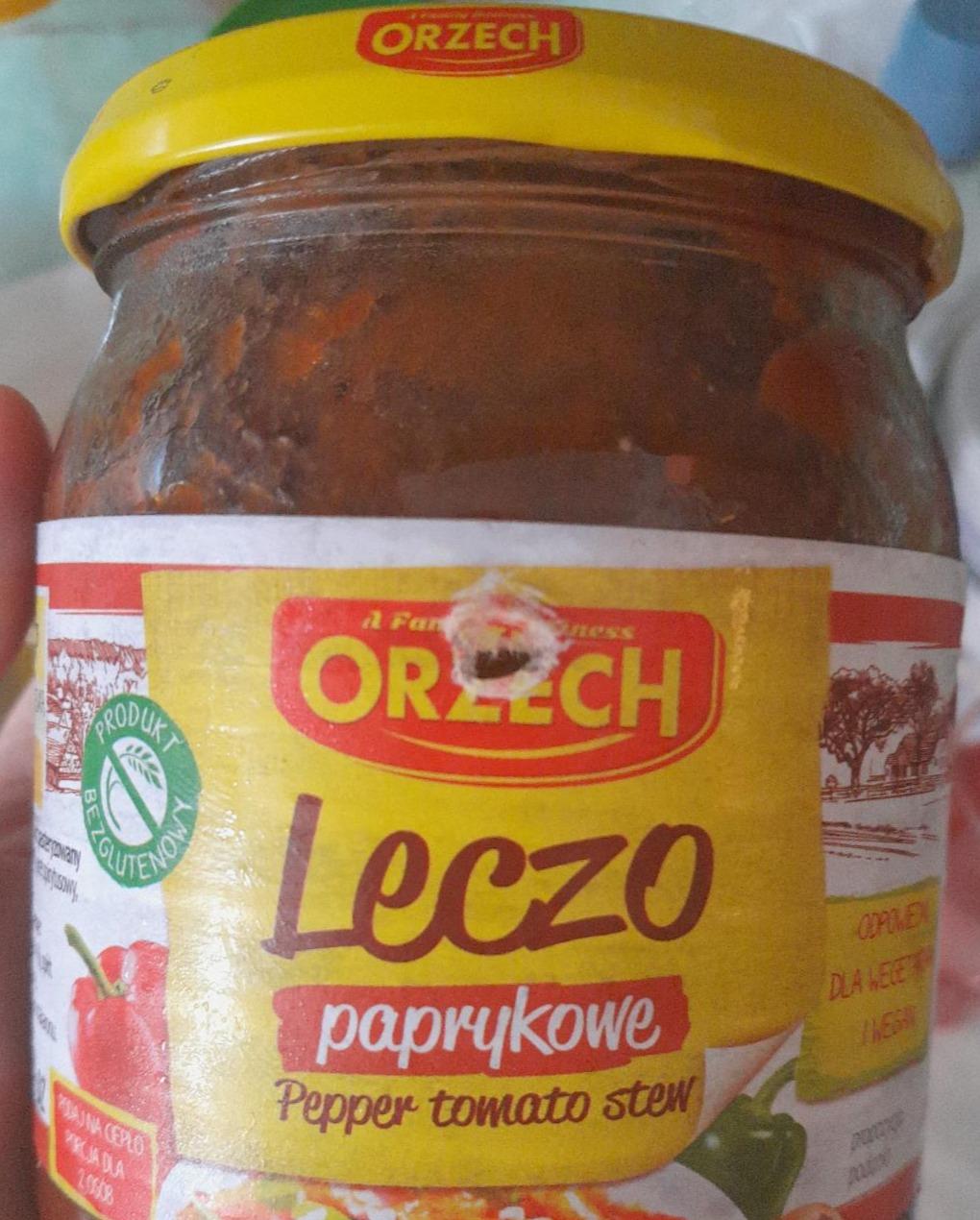 Zdjęcia - Leczo paprykowe Orzech