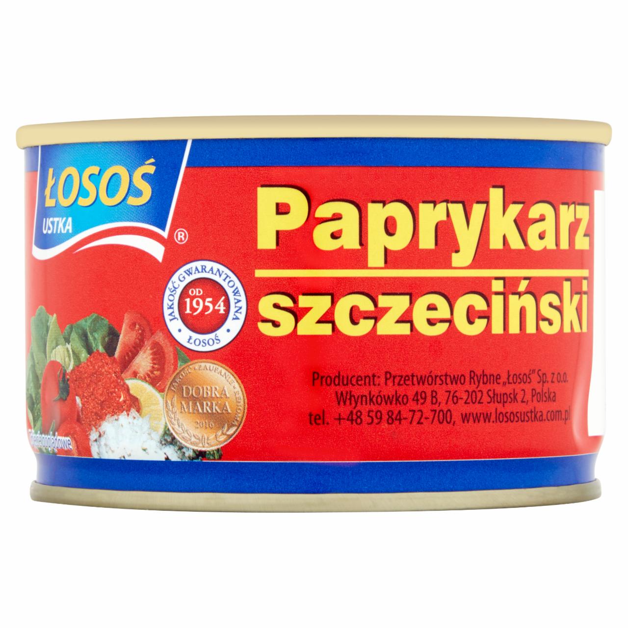 Zdjęcia - Łosoś Ustka Paprykarz szczeciński 170 g