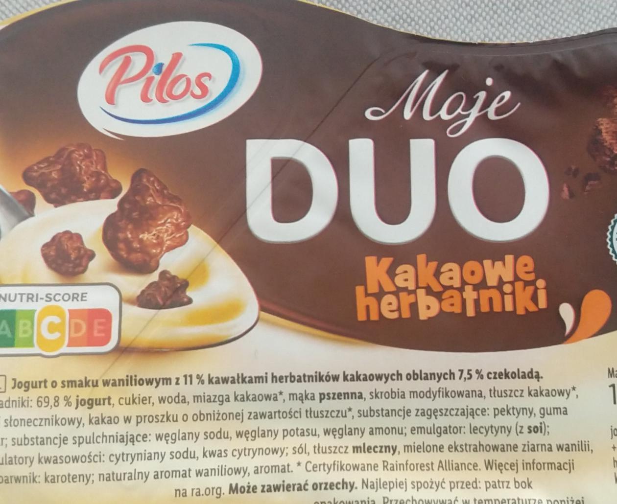 Zdjęcia - Moje duo herbatniki kakaowe Pilos