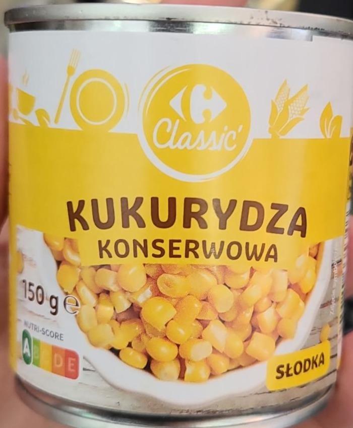 Zdjęcia - Kukurydza Konserwowa słodka Carrefour