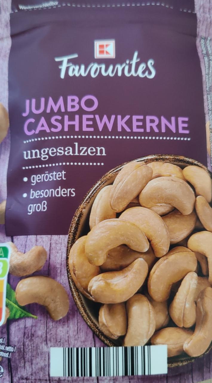 Zdjęcia - Jumbo Cashewkerne K-Favourites