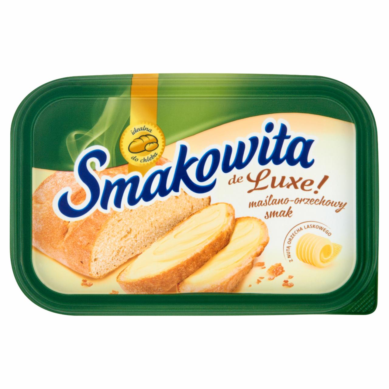 Zdjęcia - Smakowita de Luxe! maślano-orzechowy smak Margaryna 450 g