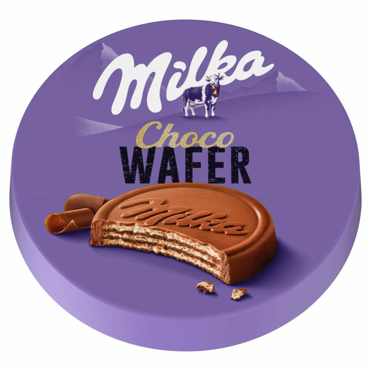 Zdjęcia - Milka Choco Wafer Wafelek z kremem kakaowym oblany czekoladą mleczną 30 g