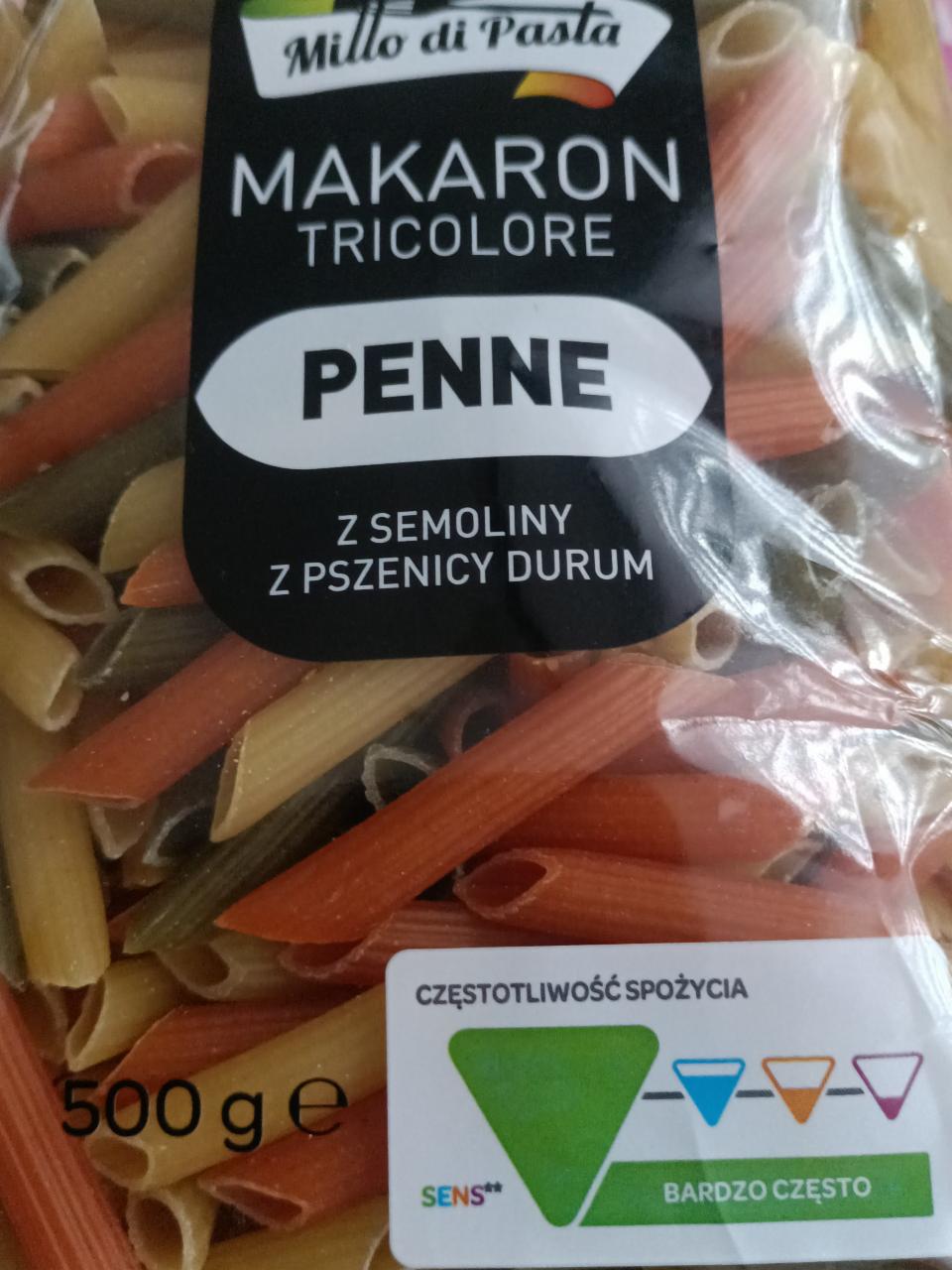 Zdjęcia - Makaron tricolore Penne Millo do Pasta