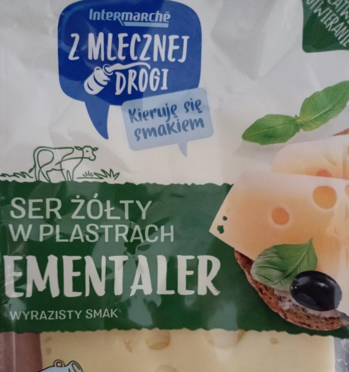 Zdjęcia - Ser żółty w plastrach ementaler Intermarche