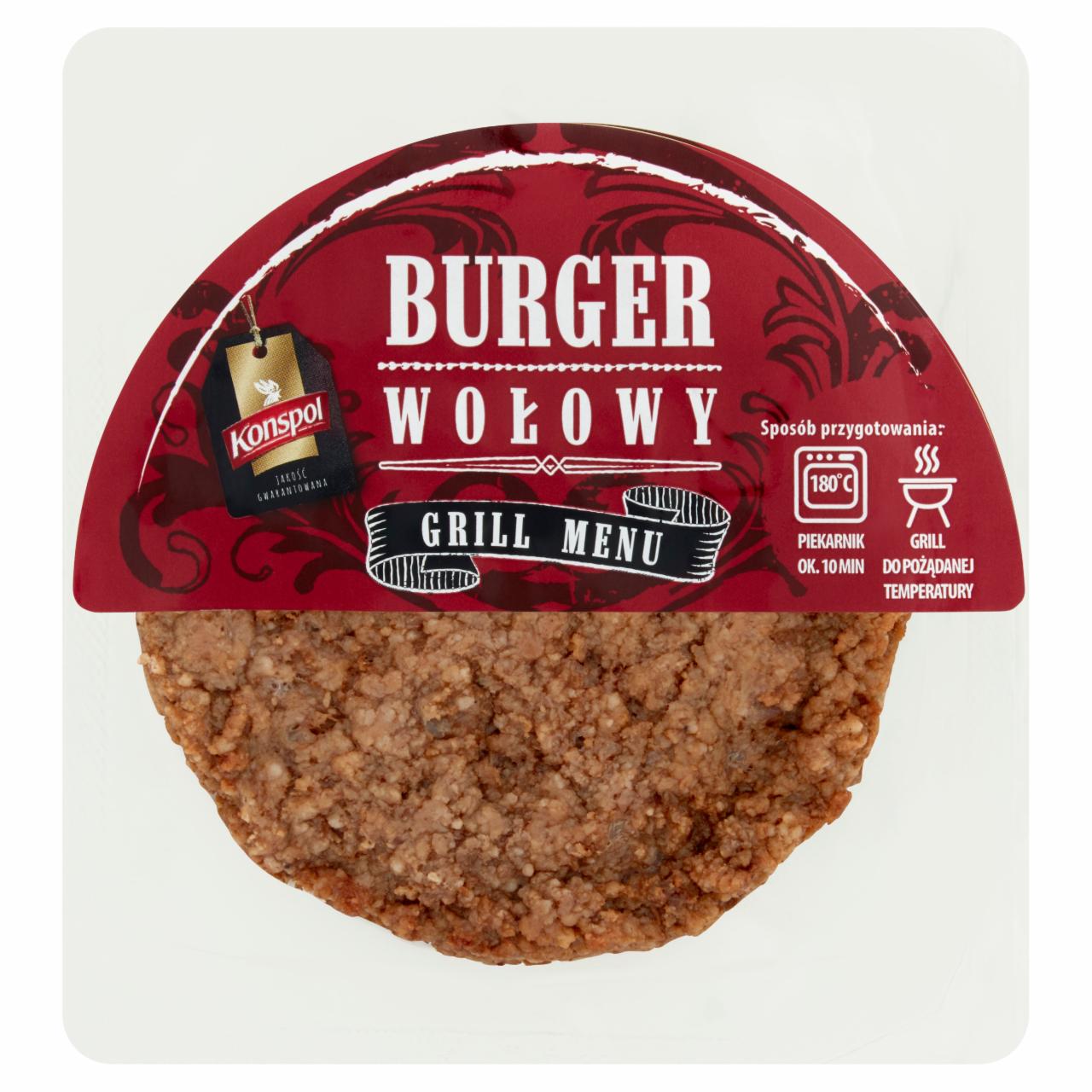 Zdjęcia - Konspol Burger wołowy 240 g