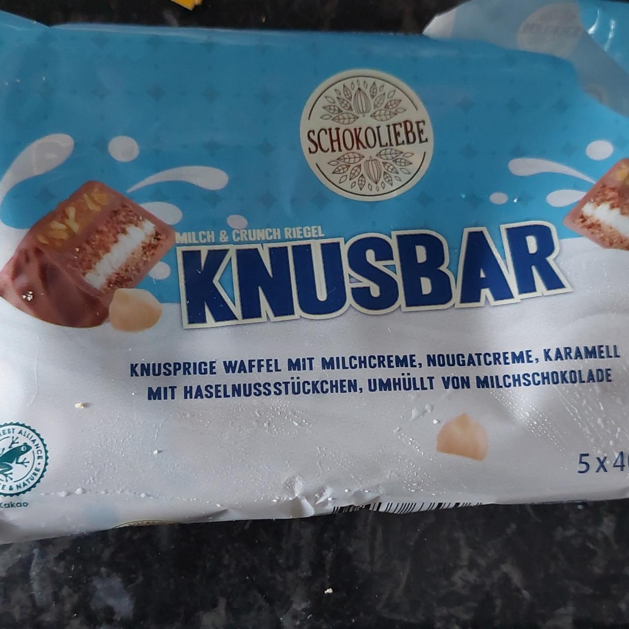 Zdjęcia - Milch & Crunch riegel knusbar