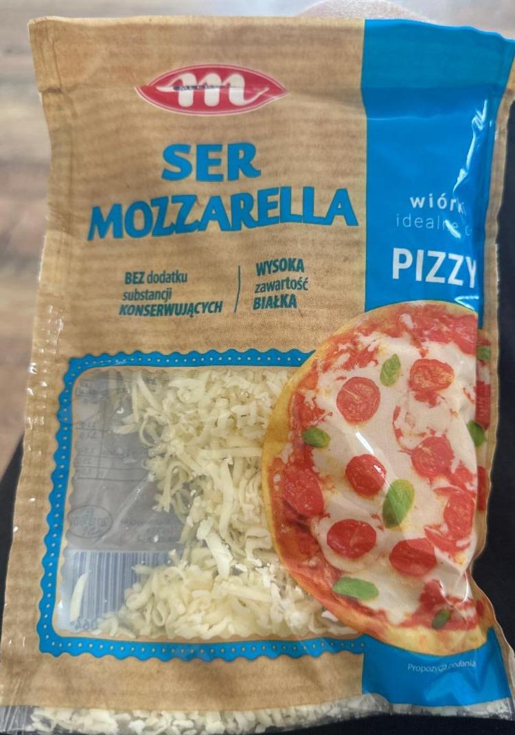 Zdjęcia - Ser Mozzarella wiórki Mlekovita