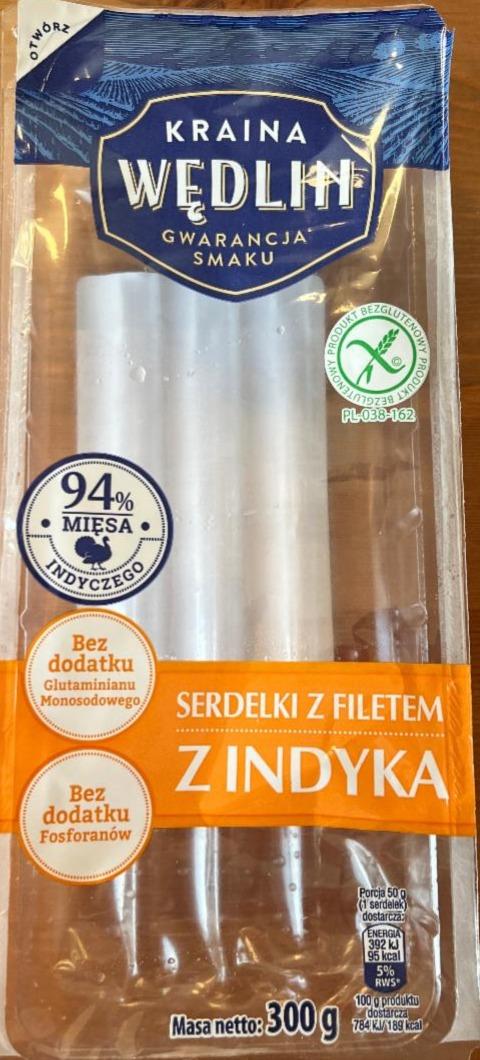 Zdjęcia - Indykpol Serdelki Indykpolki z piersią indyka 300 g