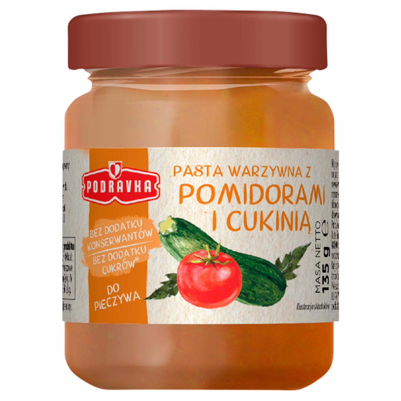 Zdjęcia - Pasta warzywna z pomidorami i cukinią Podravka