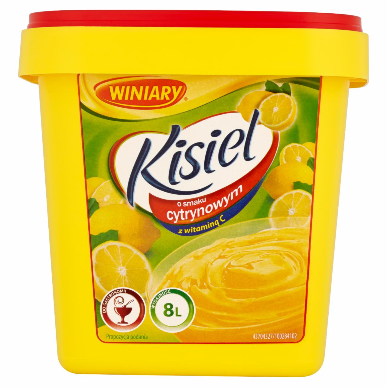 Zdjęcia - Winiary Kisiel o smaku cytrynowym z witaminą C 1,3 kg