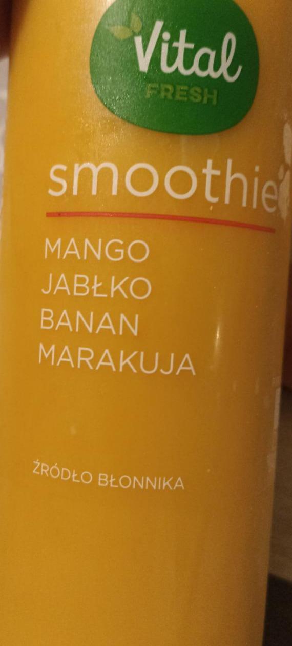 Zdjęcia - Smoothie mango jabłko banan marakuja Vital fresh