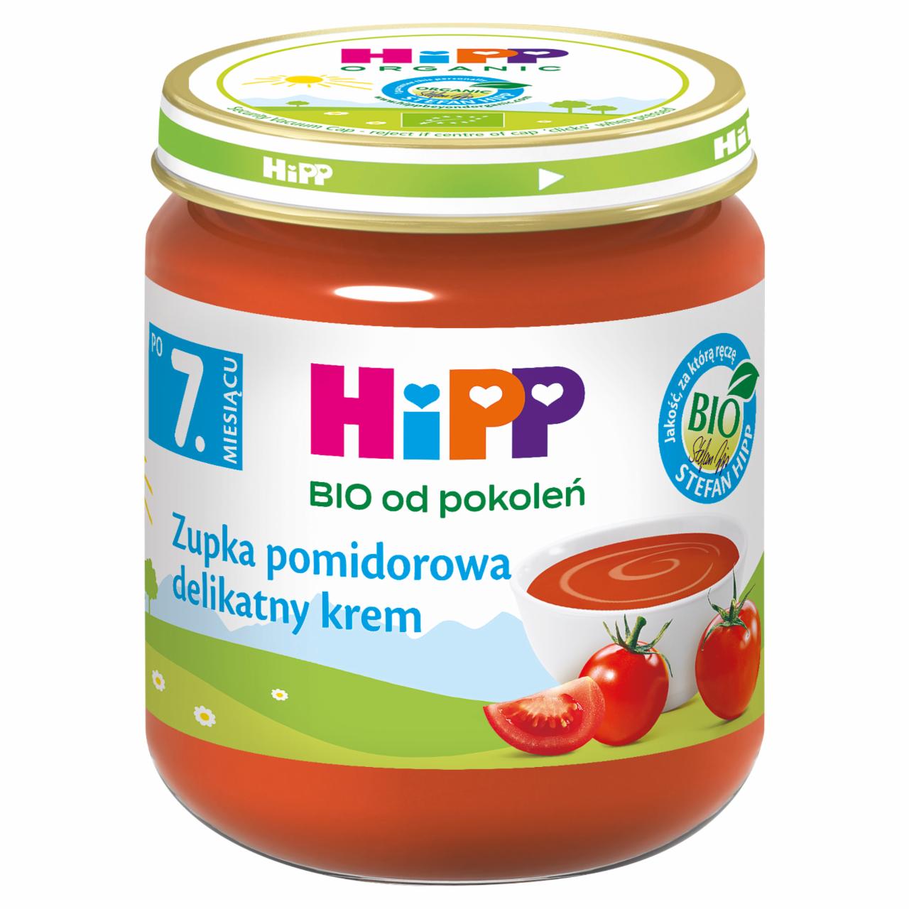 Zdjęcia - HiPP BIO Zupka pomidorowa delikatny krem po 7. miesiącu 200 g