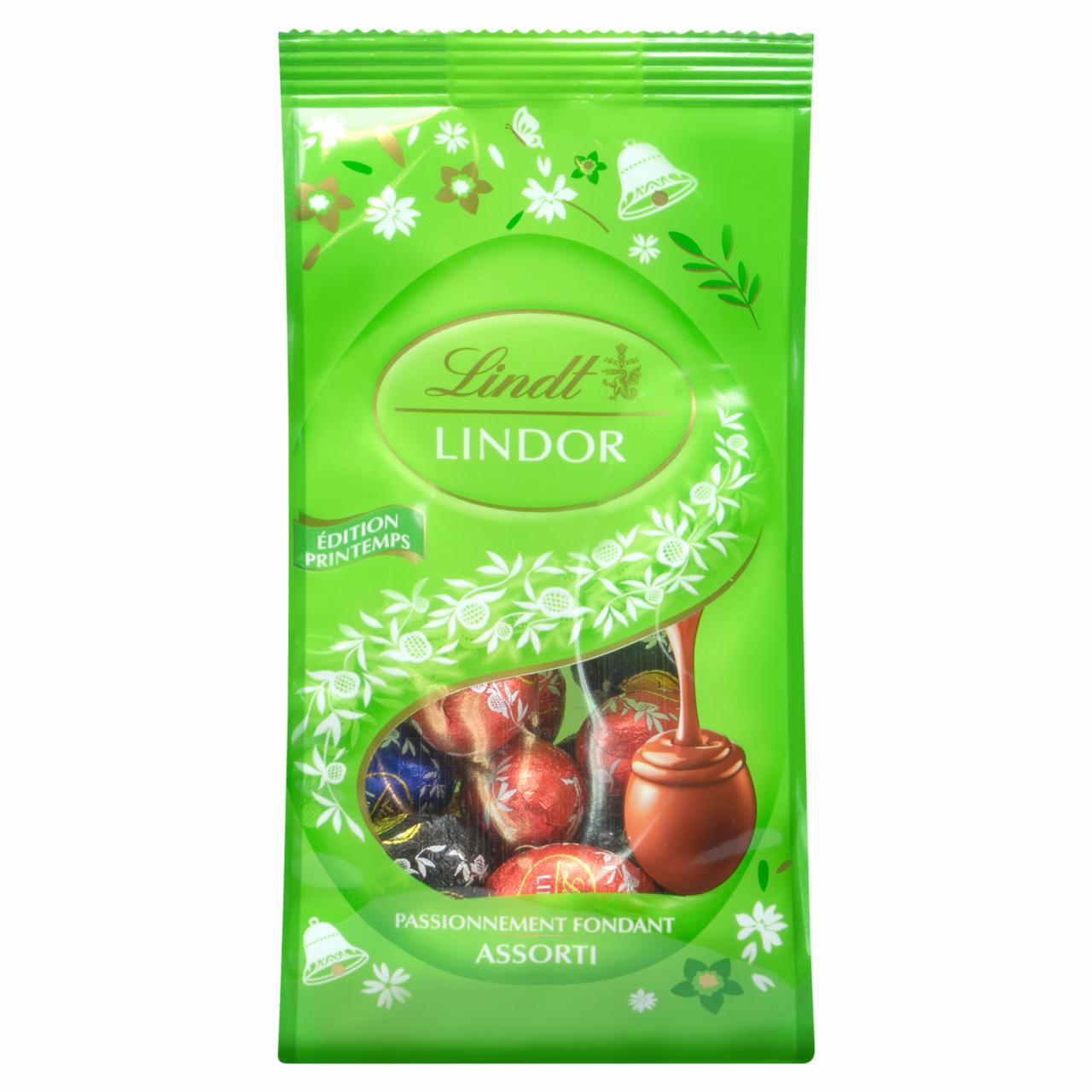 Zdjęcia - Lindt Lindor Mieszanka pralin z delikatnie rozpływającym się nadzieniem 180 g