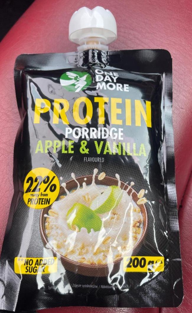 Zdjęcia - Protein porridge apple & vanilla OneDayMore