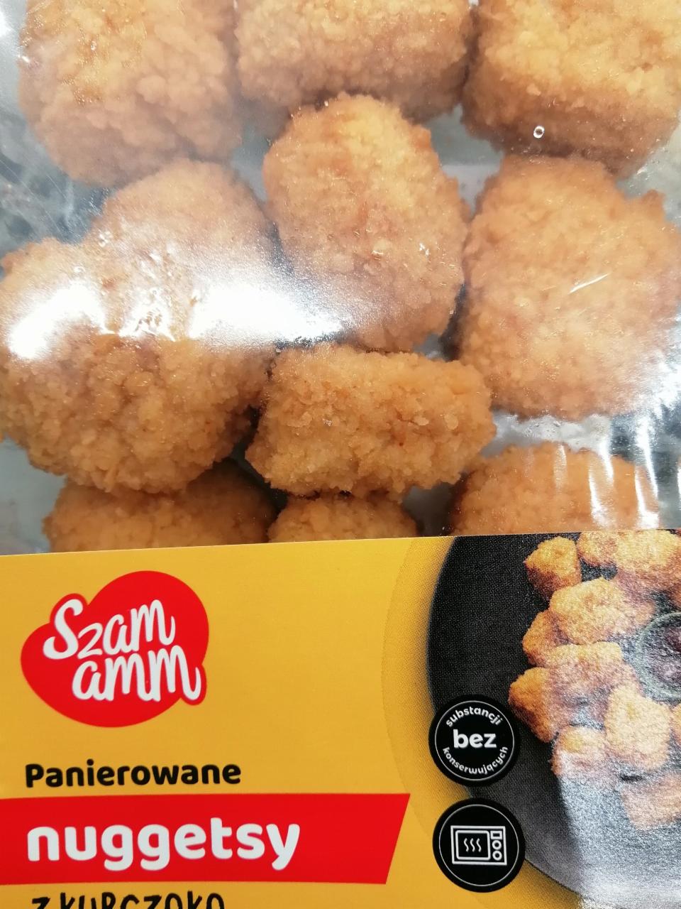 Zdjęcia - Panierowane nuggetsy szam amm