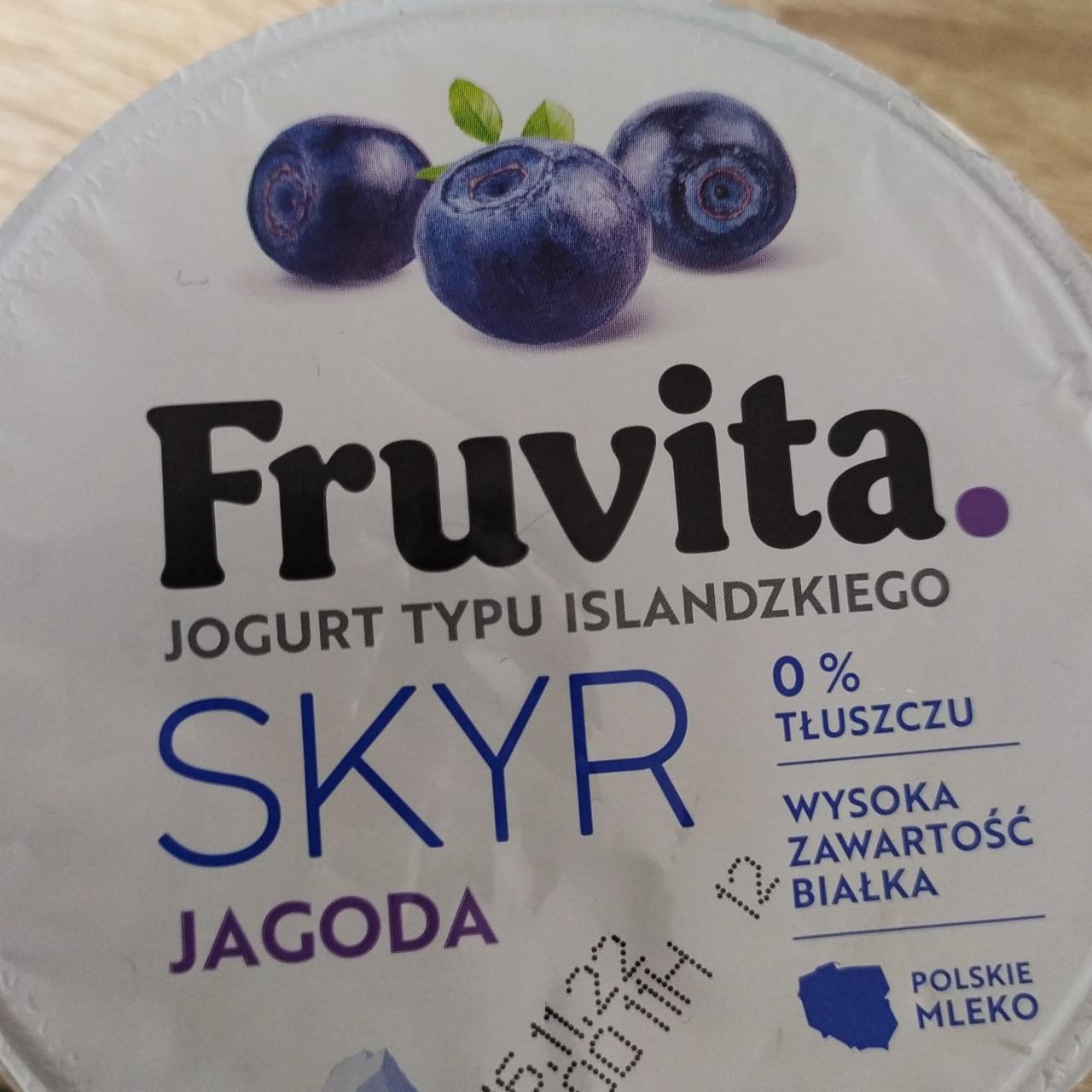 Zdjęcia - Skyr Jagoda FruVita