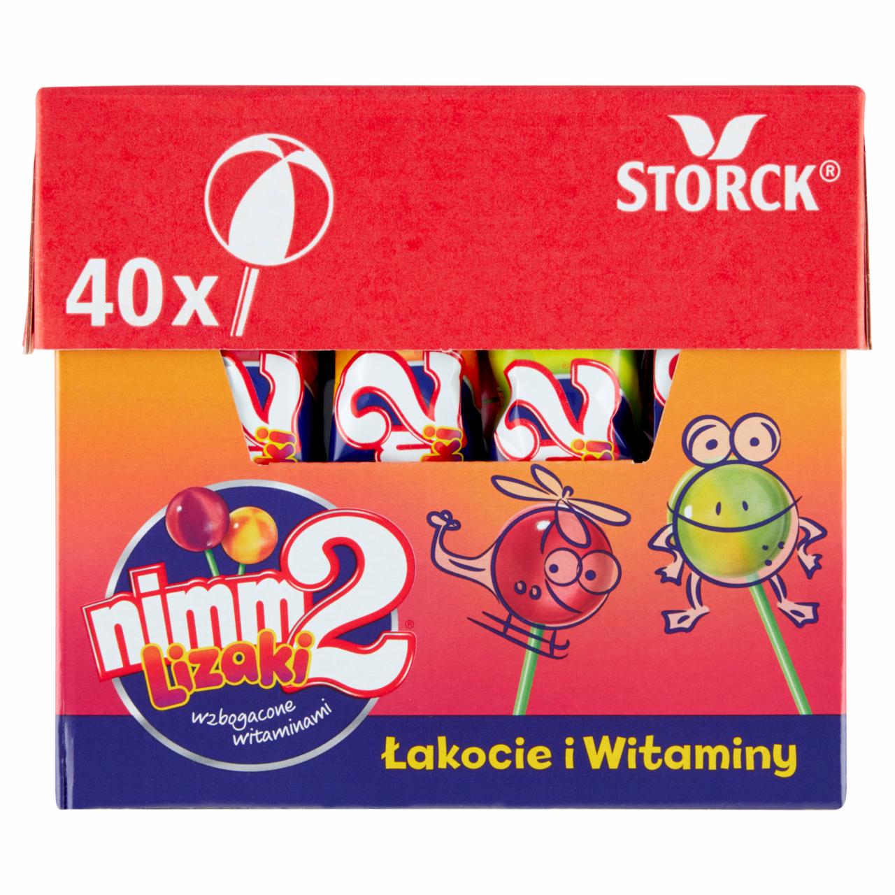 Zdjęcia - nimm2 Lizaki wzbogacone witaminami 40 x 10 g