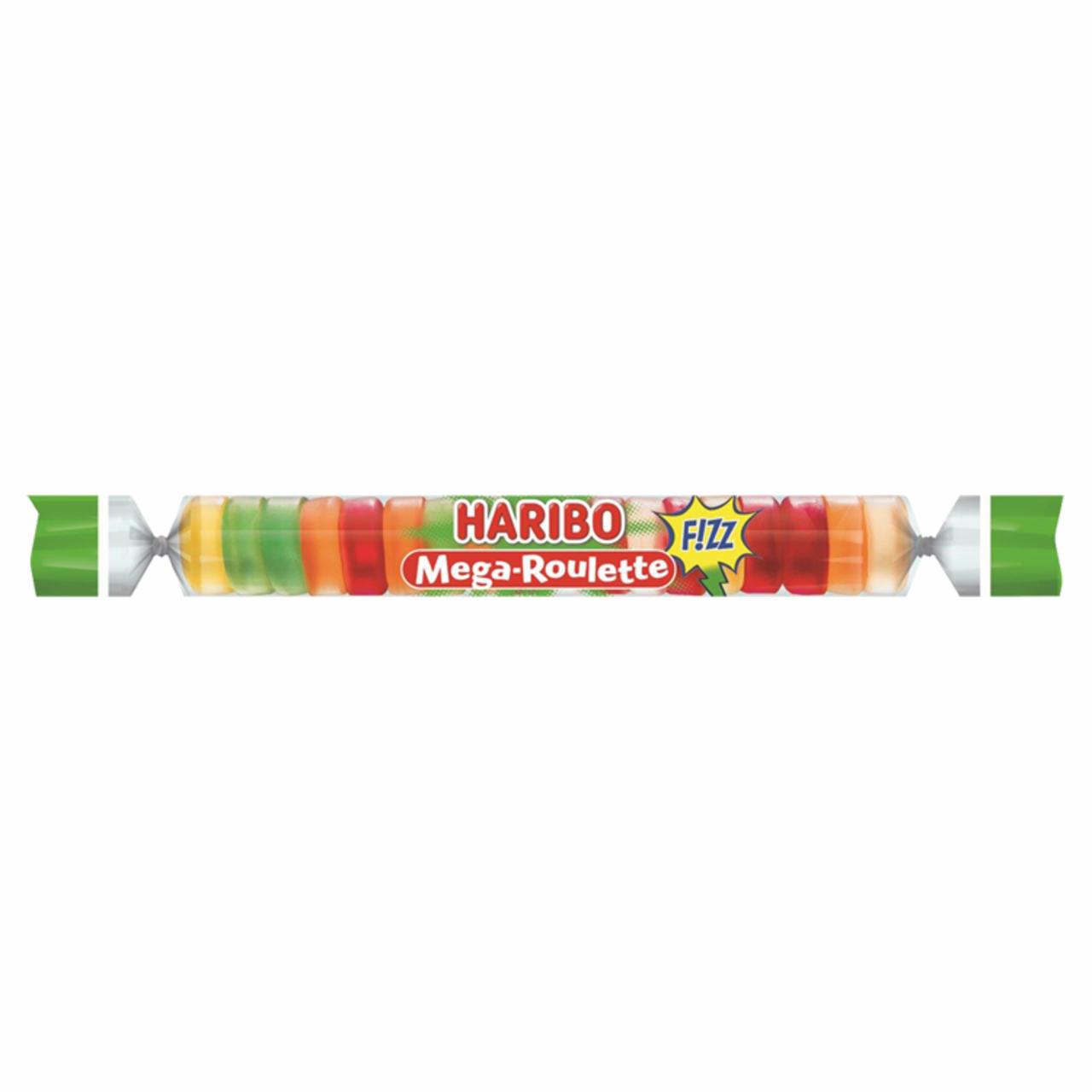 Zdjęcia - Haribo Mega-Roulette F!zz Żelki owocowe kwaśne 45 g