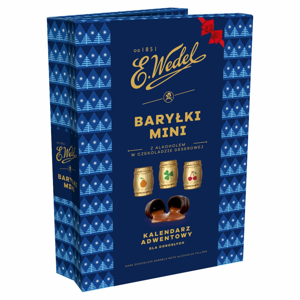 Zdjęcia - E. Wedel Kalendarz adwentowy Baryłki mini 264 g