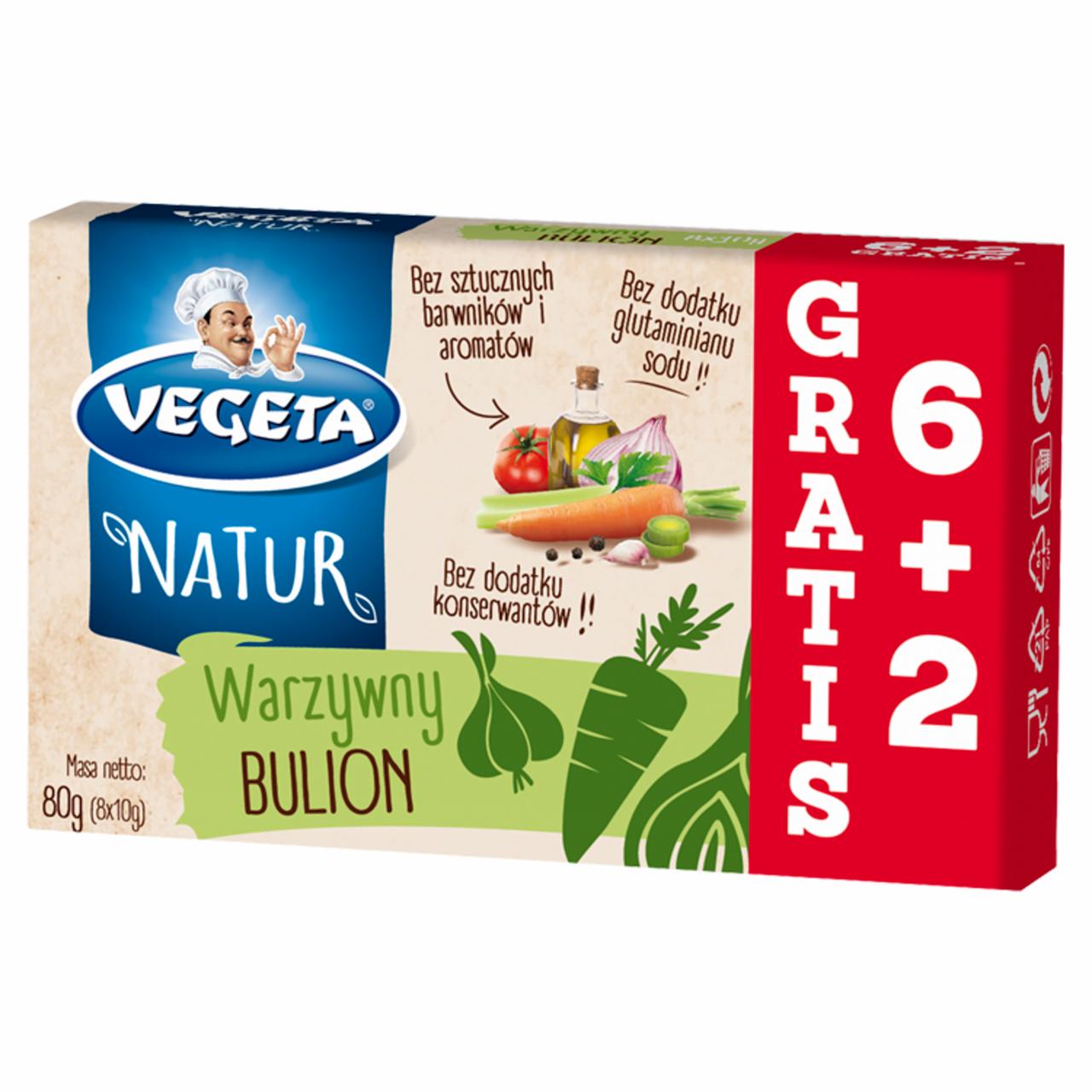 Zdjęcia - Vegeta Natur Rosół drobiowy 80 g (8 x 10 g)