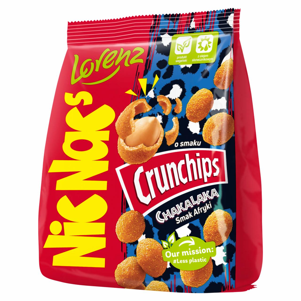 Zdjęcia - NicNacʹs Orzeszki ziemne w chrupiącej panierce o smaku Crunchips chakalaka smak Afryki 110 g