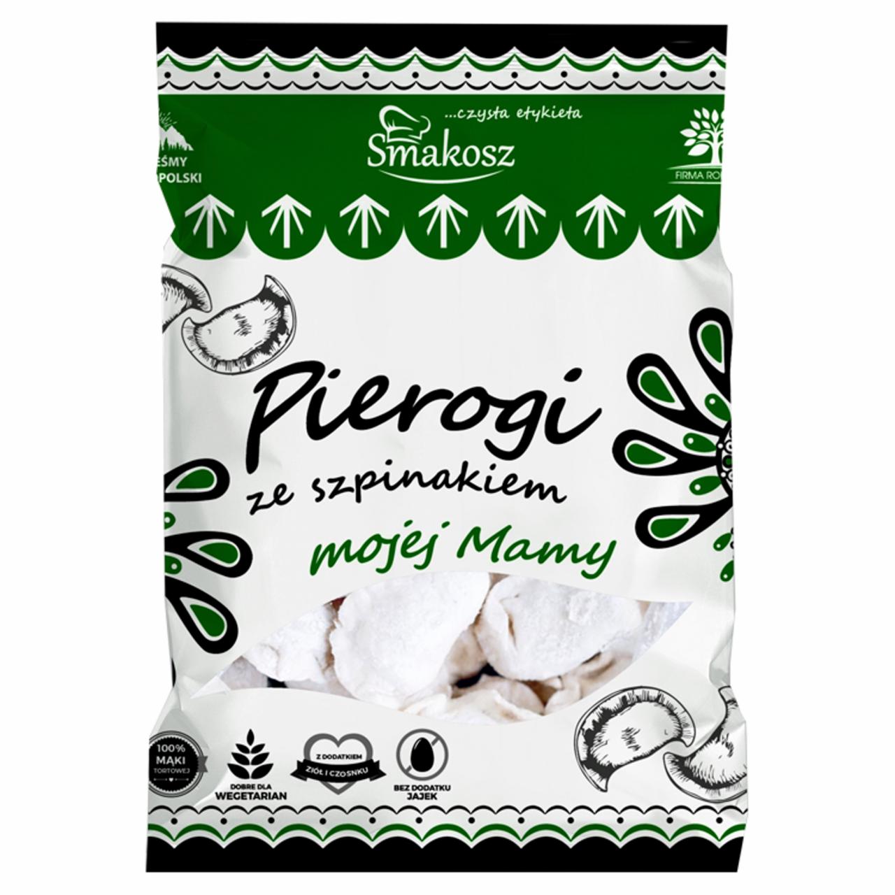 Zdjęcia - Smakosz Pierogi mojej Mamy ze szpinakiem 500 g