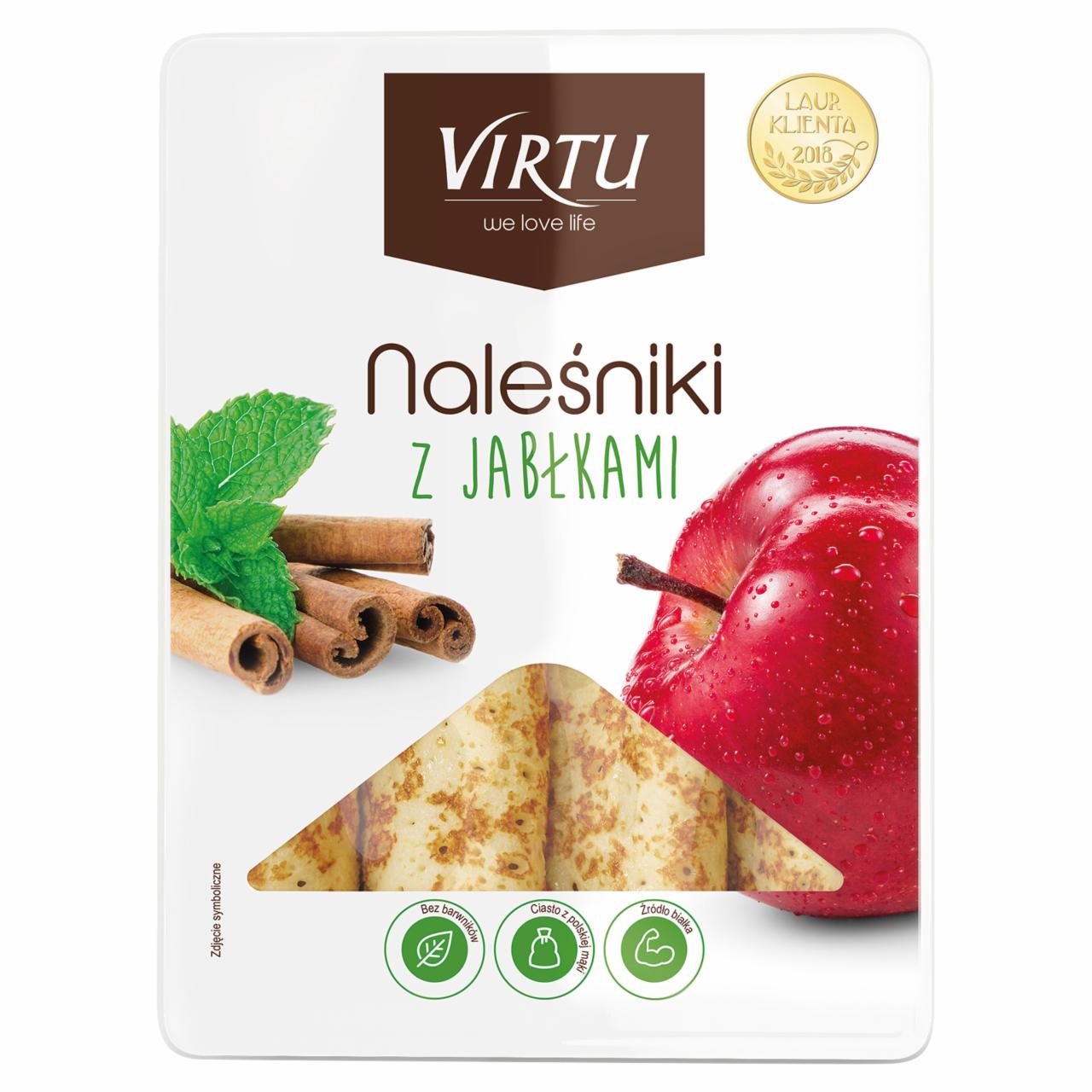 Zdjęcia - Virtu Naleśniki z jabłkami 400 g