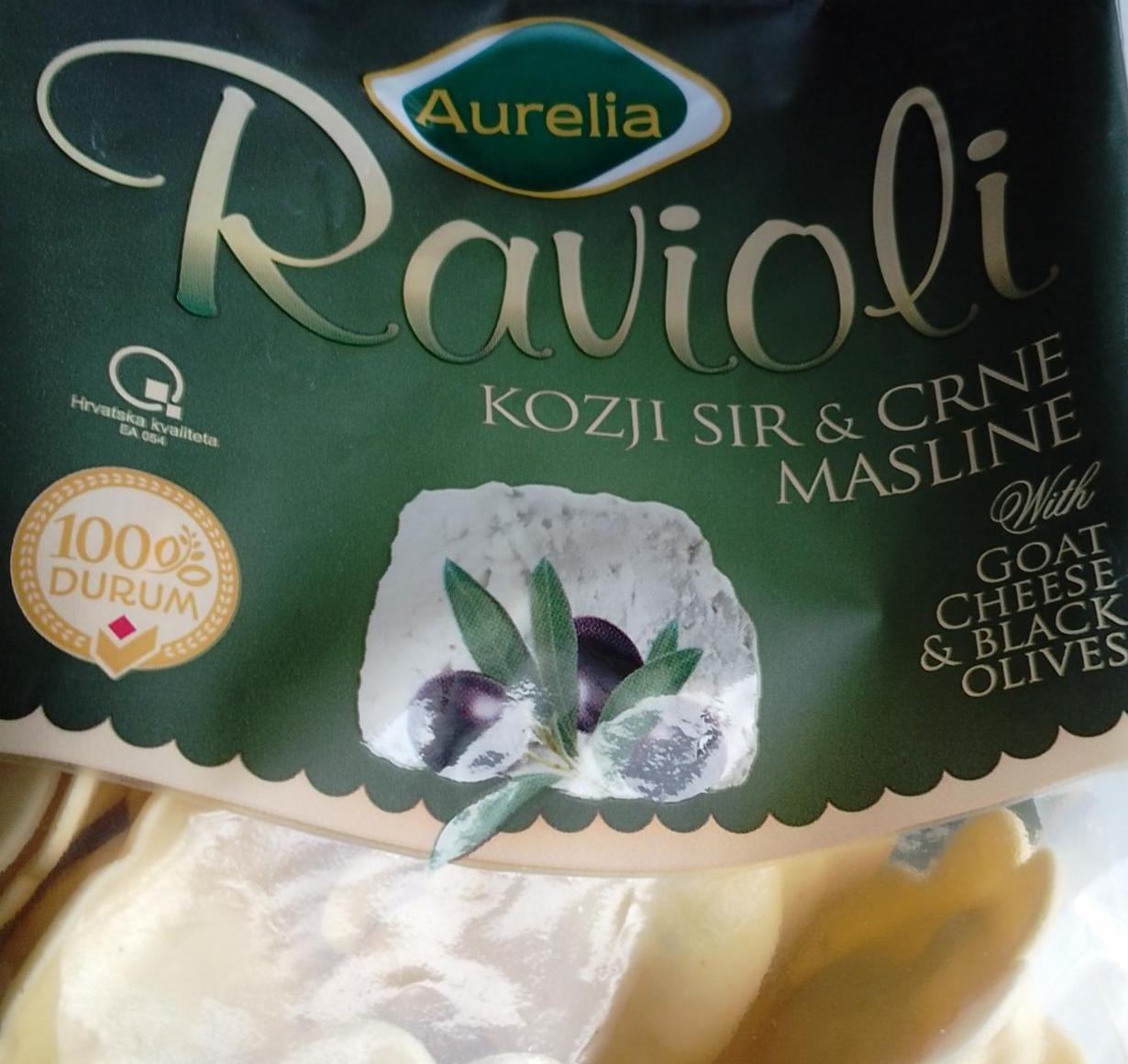 Zdjęcia - Ravioli kozji sir & crne masline Aurelia