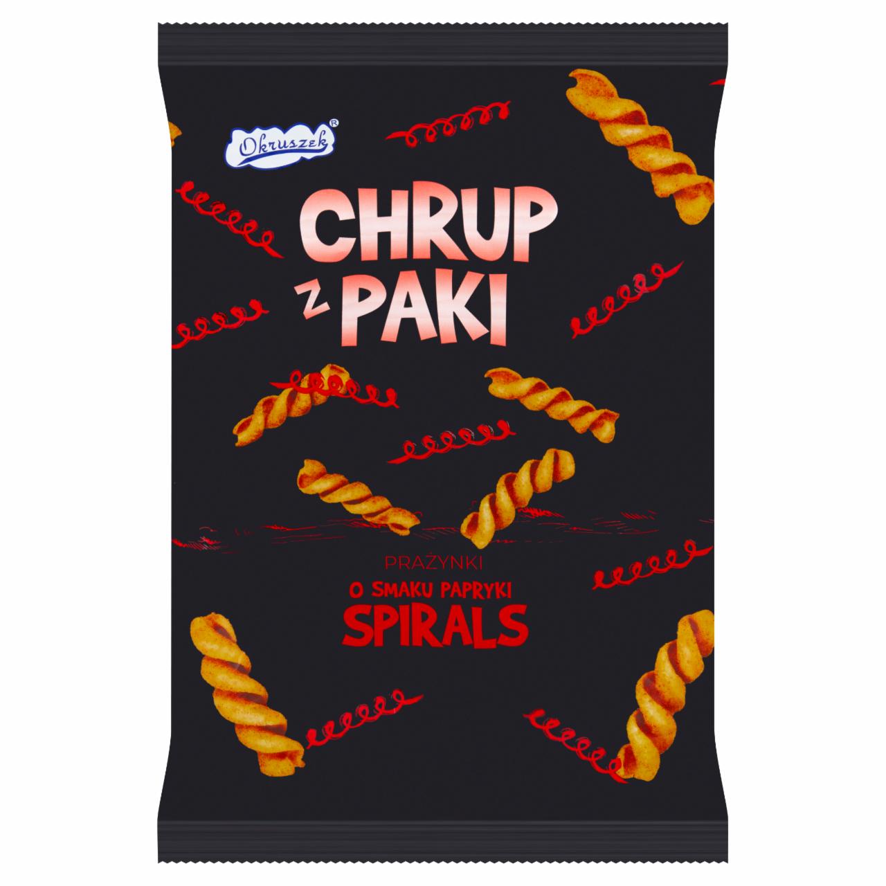 Zdjęcia - Chrup z paki Prażynki o smaku papryki spirals 70 g