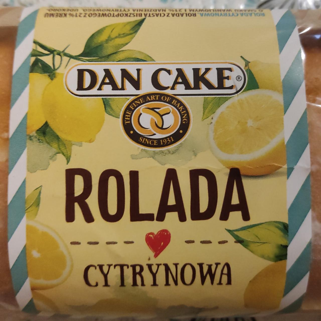 Zdjęcia - Dan Cake Rolada cytrynowa 400 g