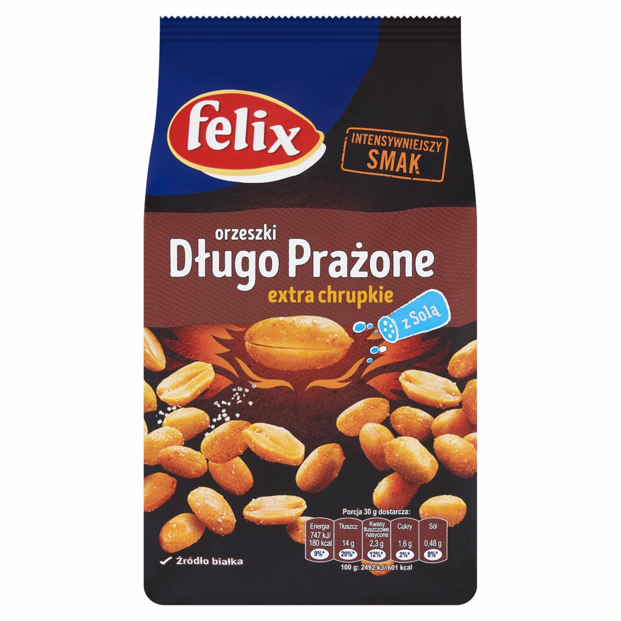 Zdjęcia - Felix Orzeszki długo prażone extra chrupkie z solą 380 g