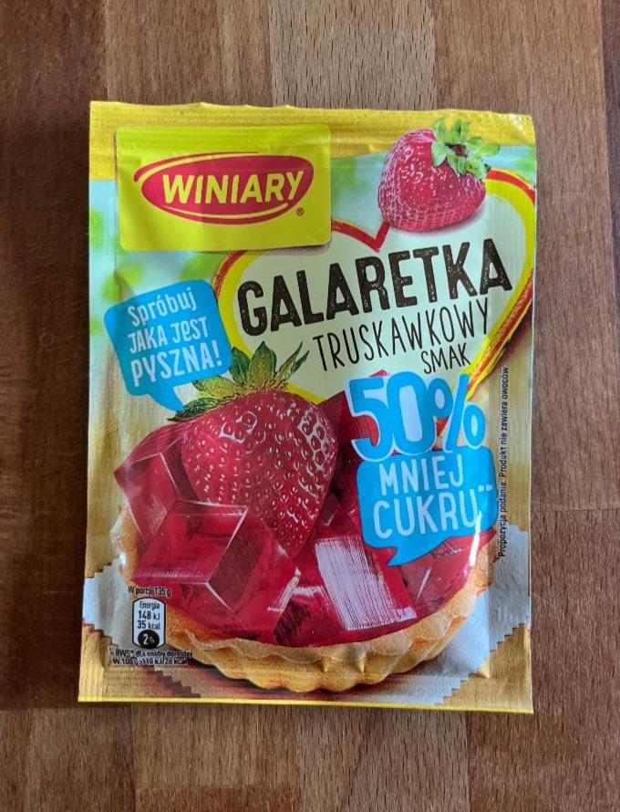 Zdjęcia - Galaretka truskawkowy smak Winiary