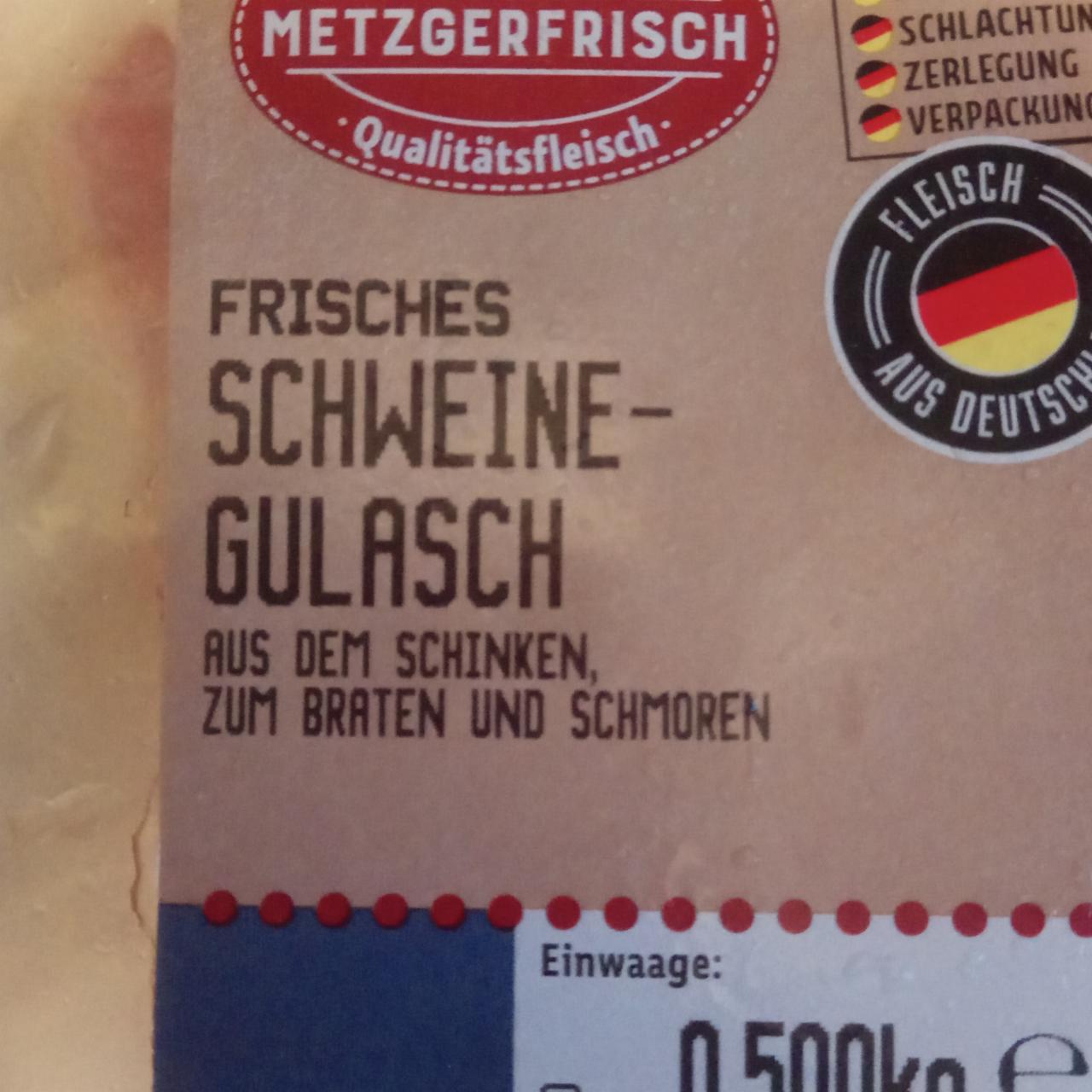 Zdjęcia - Frisches Schweinegulasch Metzgerfrisch