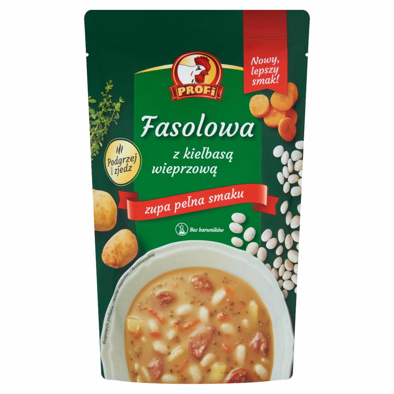 Zdjęcia - JemyJemy Fasolowa z kiełbasą wieprzową 450 g