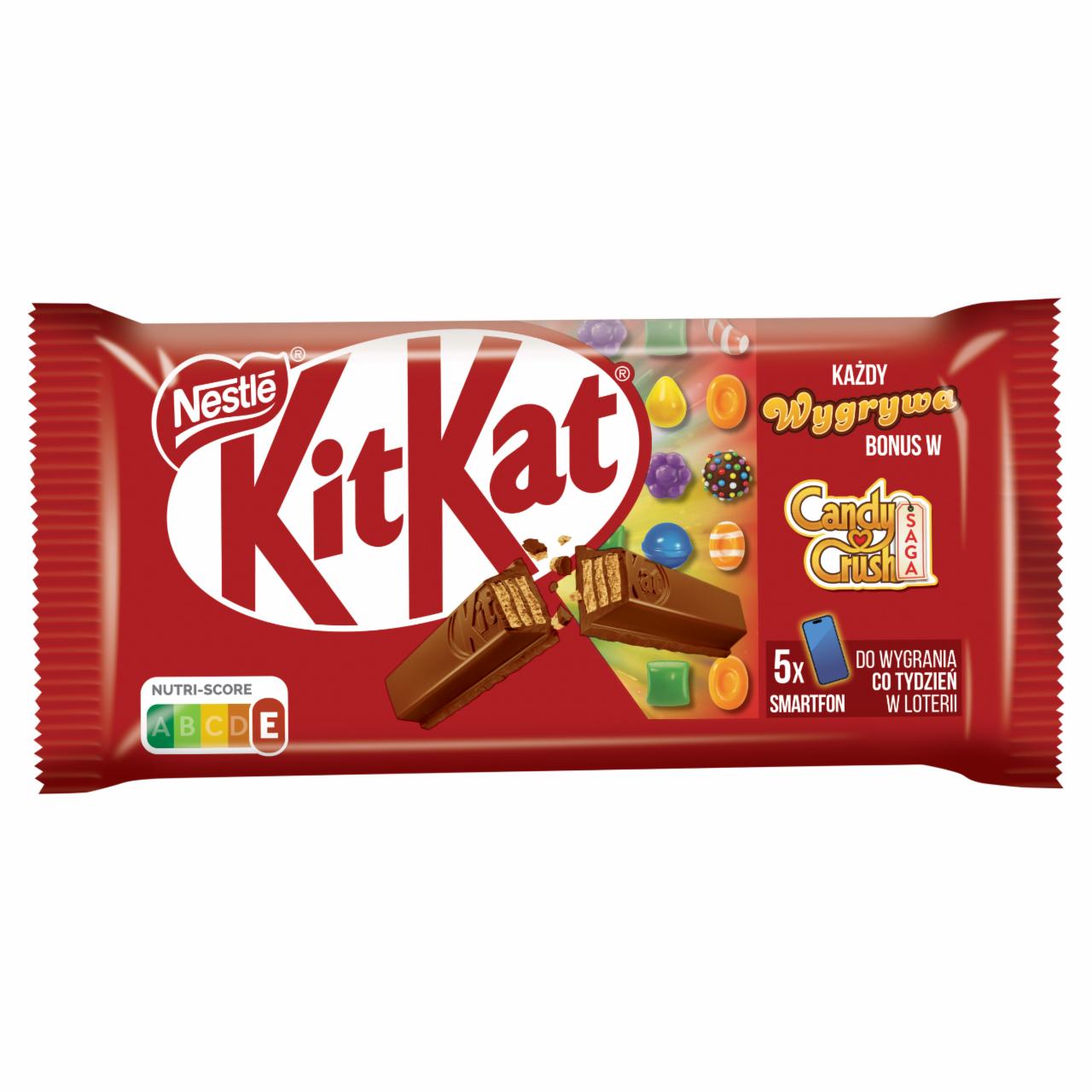 Zdjęcia - KitKat paluszki waflowe w mlecznej czekoladzie Nestlé