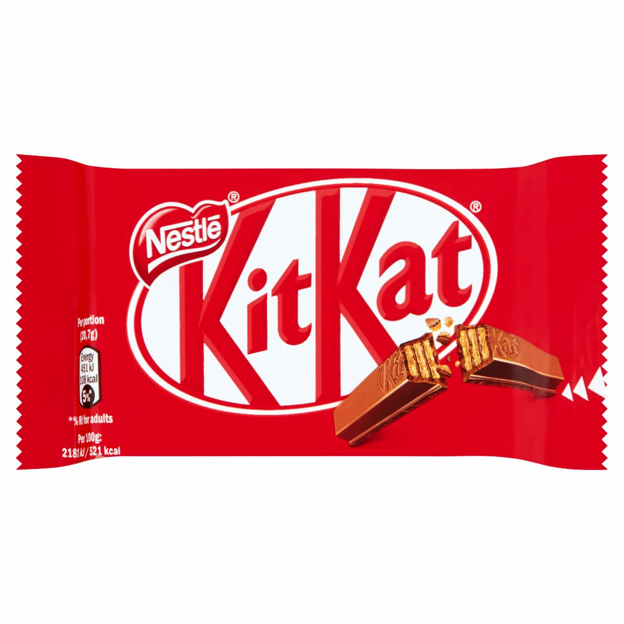 Zdjęcia - KitKat Paluszki waflowe w mlecznej czekoladzie Nestlé