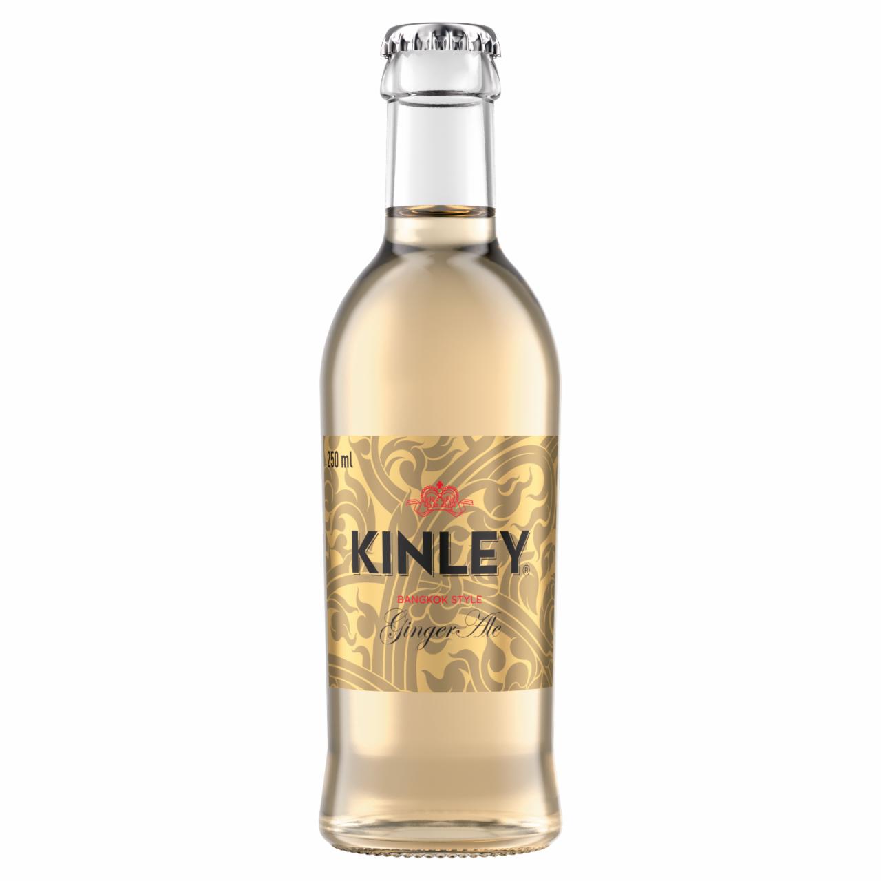 Zdjęcia - Kinley Napój gazowany o smaku Ginger Ale 250 ml