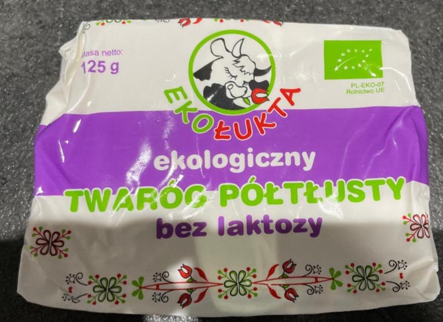 Zdjęcia - Ekologiczny Twaróg Półtłusty bez laktozy Eko Łukta