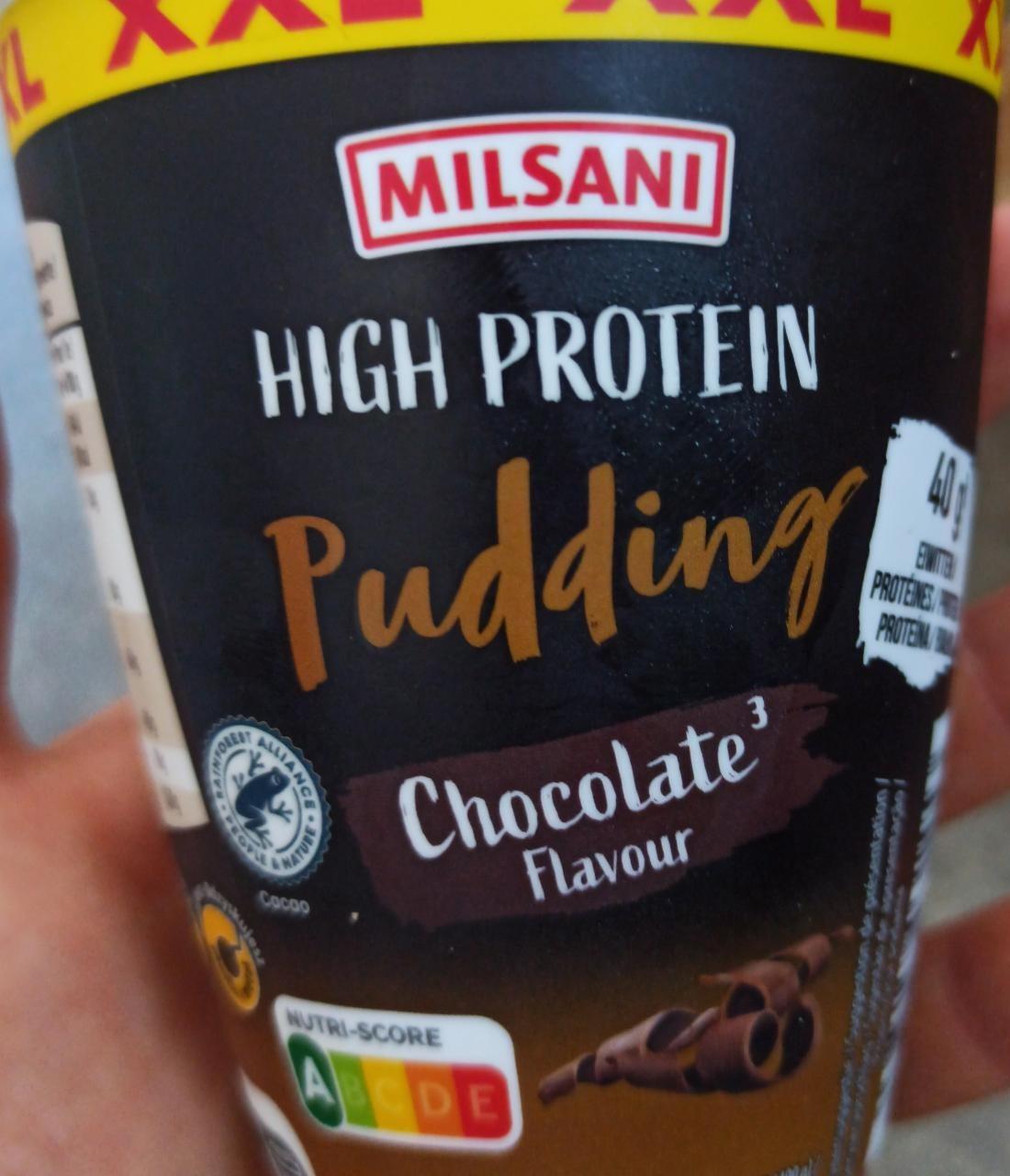 Zdjęcia - High protein Pudding chocolate flavour Milsani