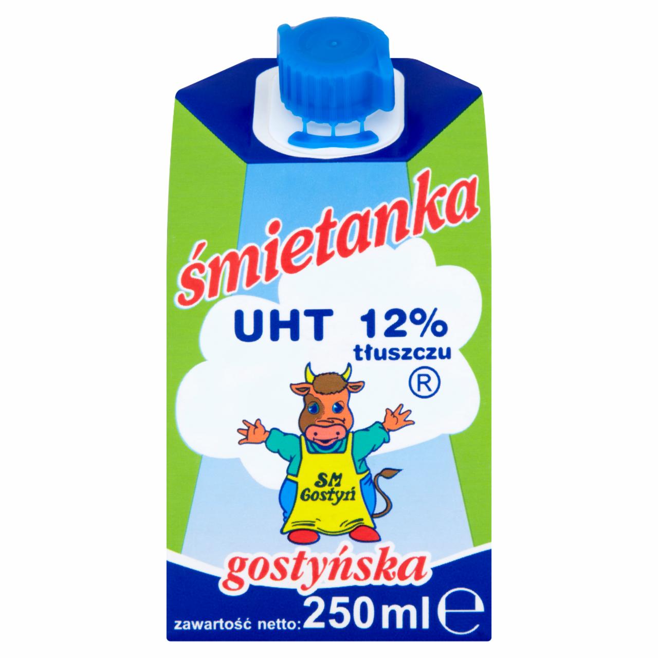 Zdjęcia - SM Gostyń Śmietanka gostyńska 12% 250 ml