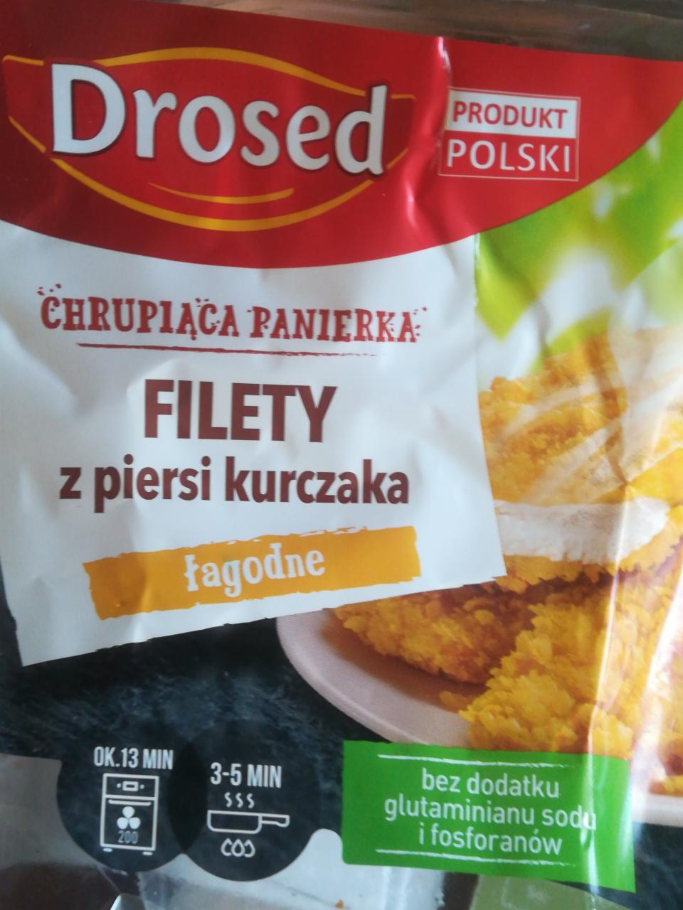 Zdjęcia - Filety z piersi kurczaka łagodne 400 g Drosed