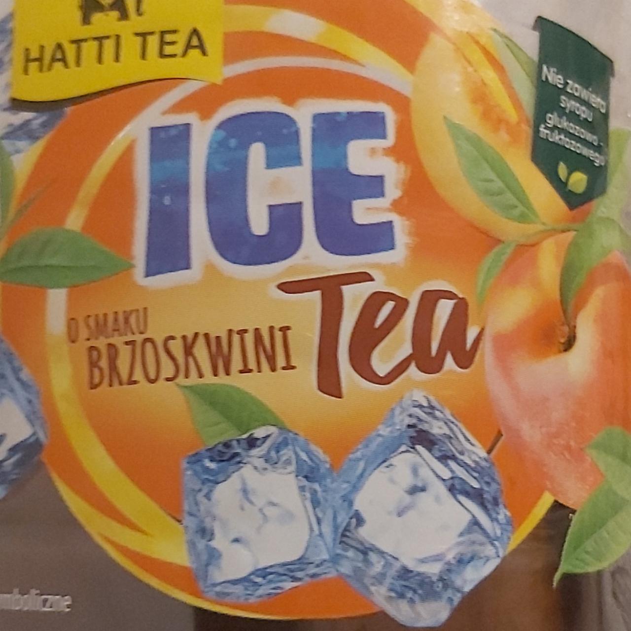 Zdjęcia - Ice Tea brzoskwinia Hatti Tea