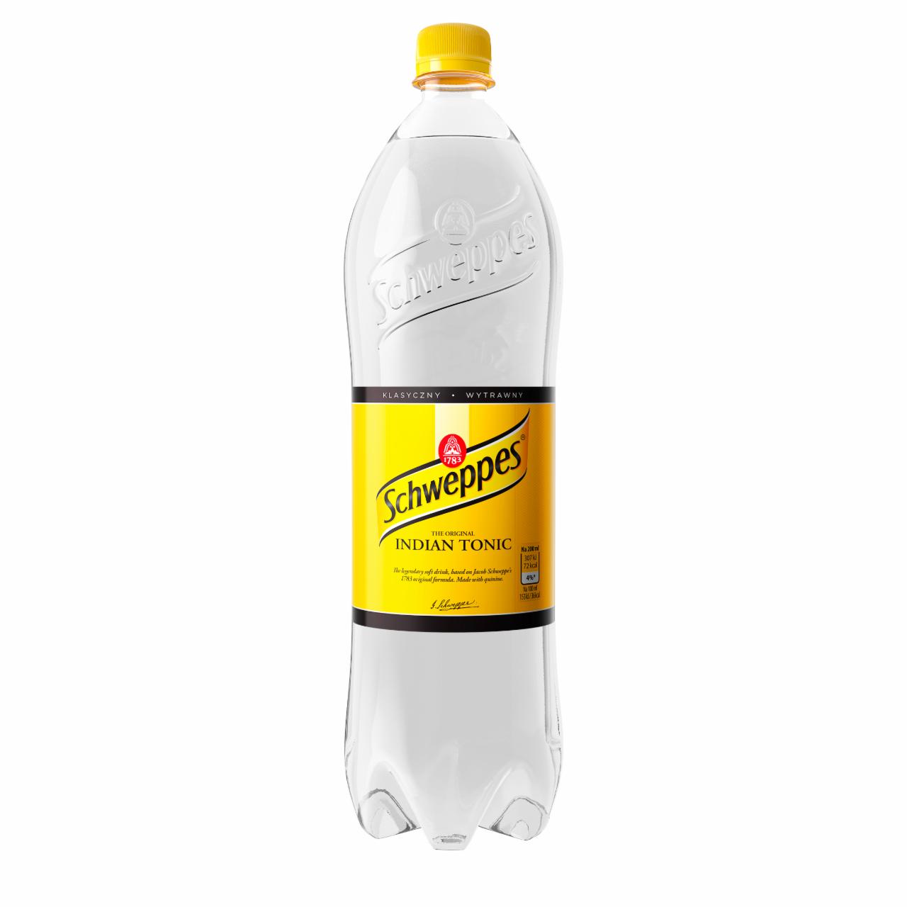 Zdjęcia - Schweppes Indian Tonic Napój gazowany 1,35 l